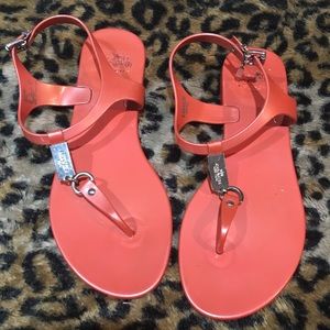Jelly Coach Sandals